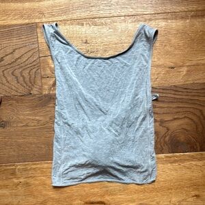 Lululemon tie back Gray Women's Top